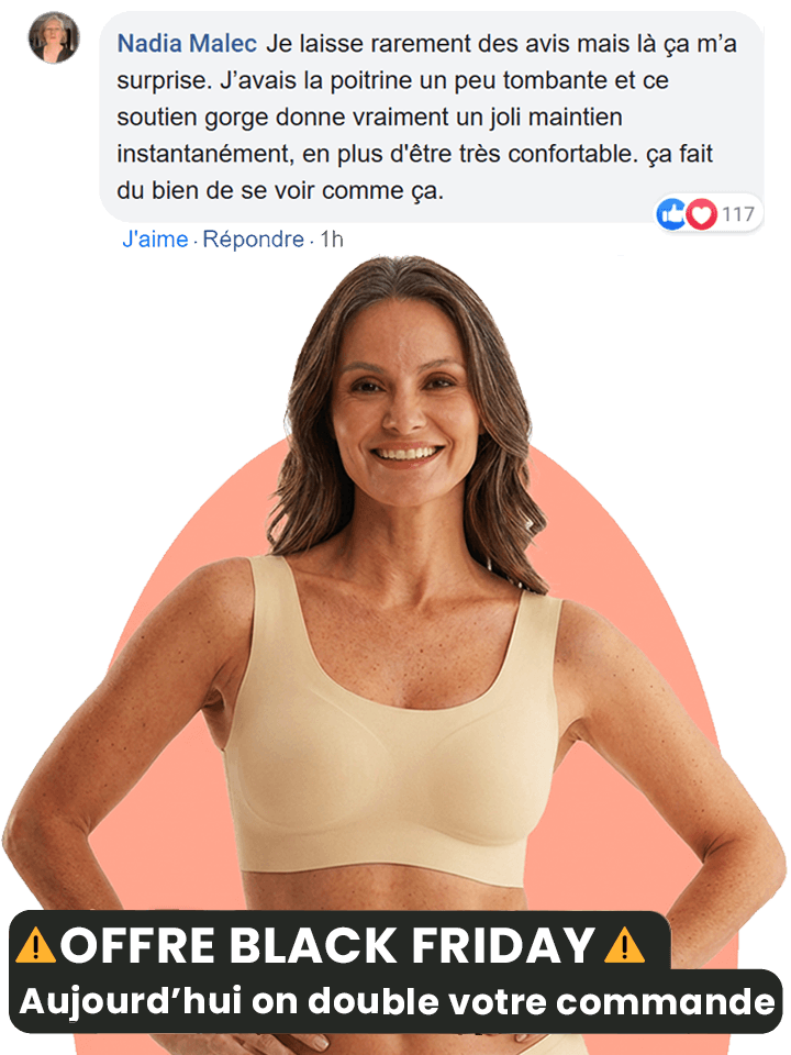 Le Soutien-Gorge Bravi™ (Offre Black Friday)
